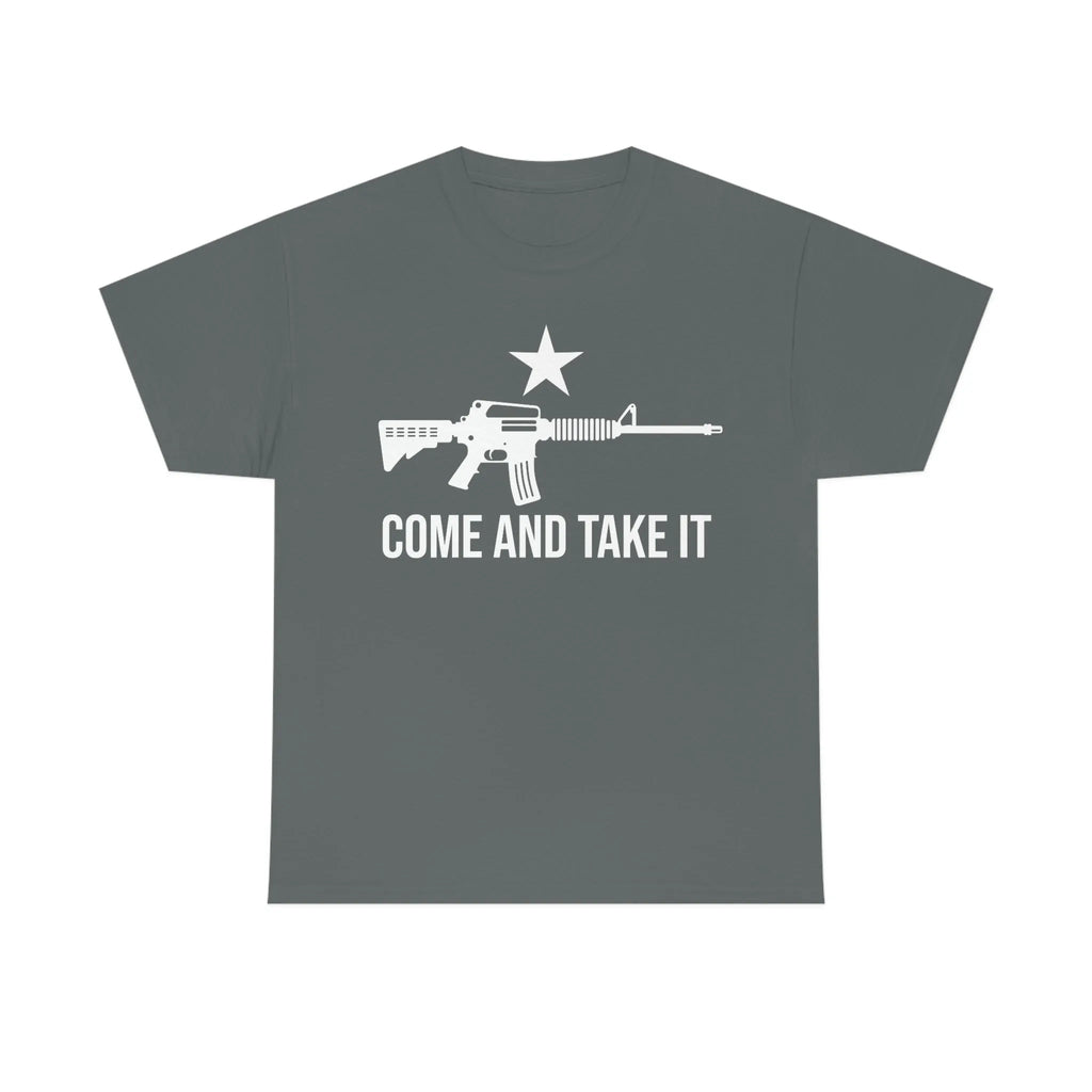 Walton & Johnson: Come and Take It AR15 Chad T-Shirt - 4LibertyShop.com