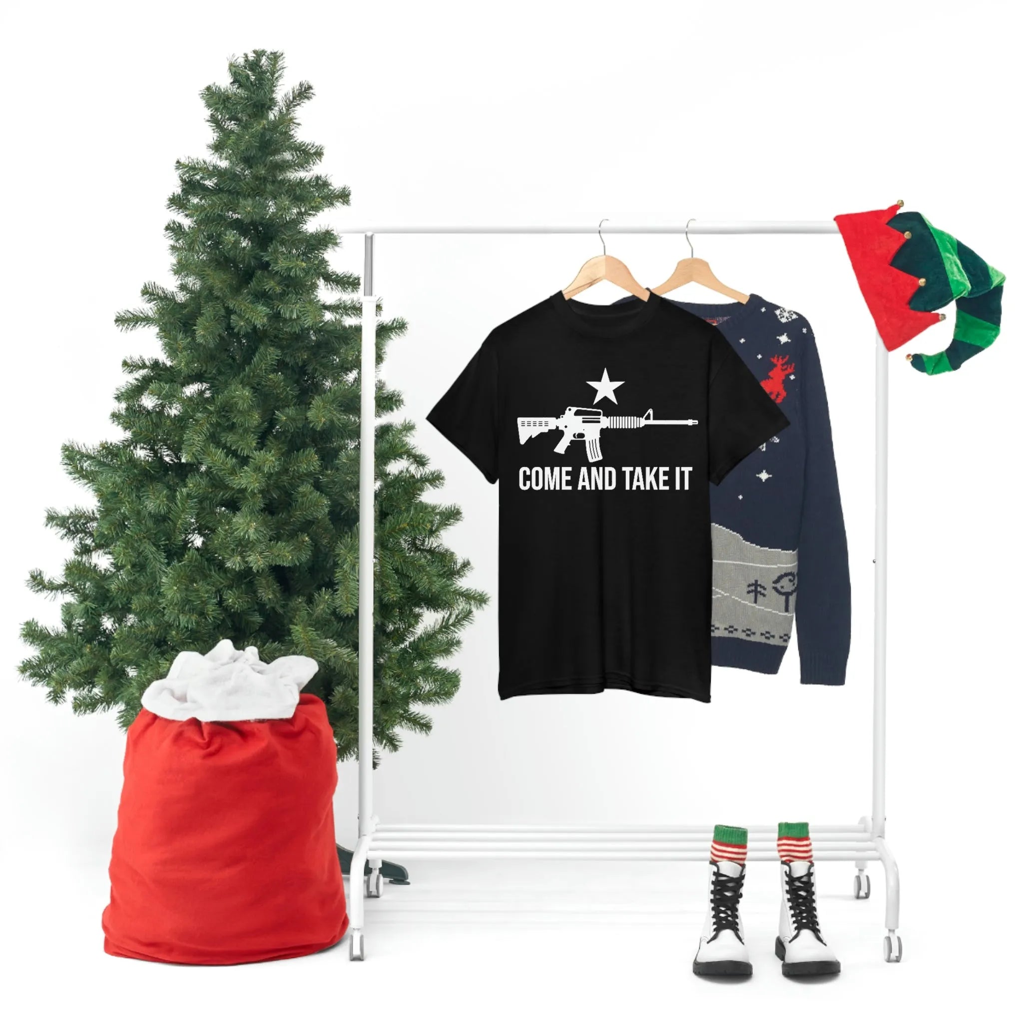 Walton & Johnson: Come and Take It AR15 Chad T-Shirt - 4LibertyShop.com