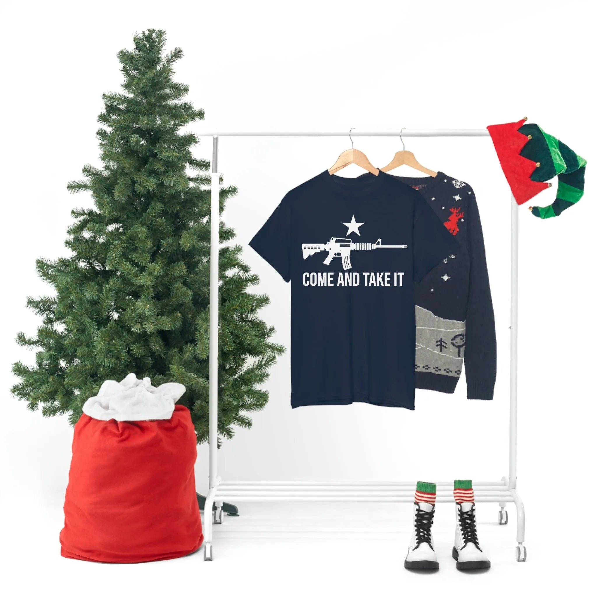 Walton & Johnson: Come and Take It AR15 Chad T-Shirt - 4LibertyShop.com