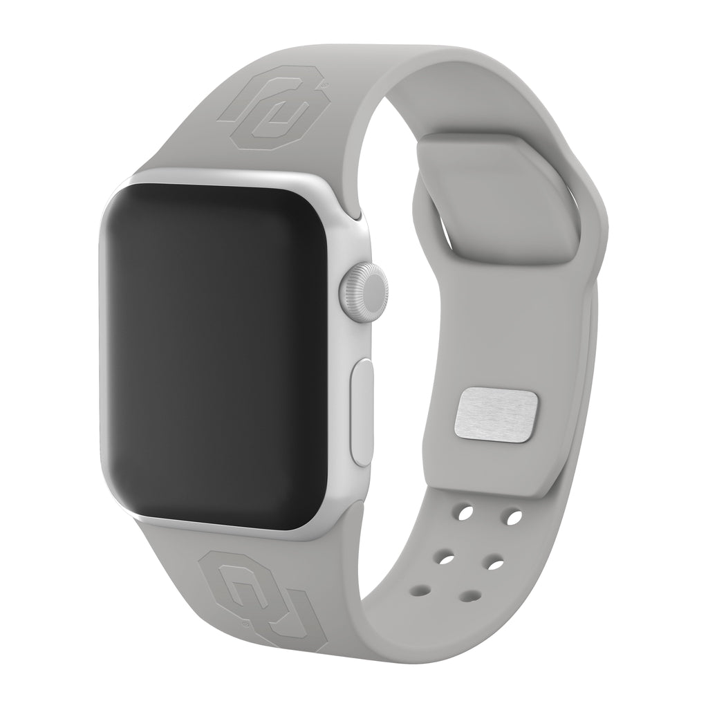 Oklahoma Sooners Engraved Apple Watch Band
