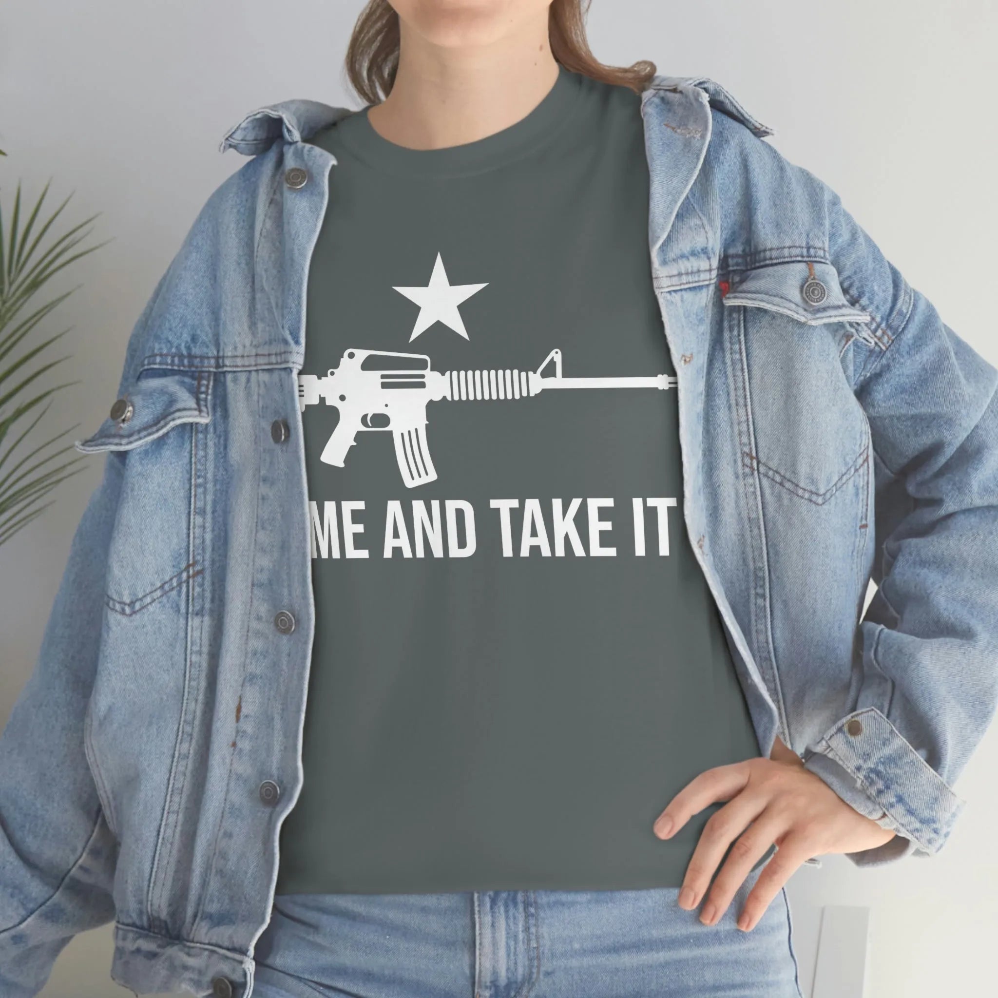 Walton & Johnson: Come and Take It AR15 Chad T-Shirt - 4LibertyShop.com