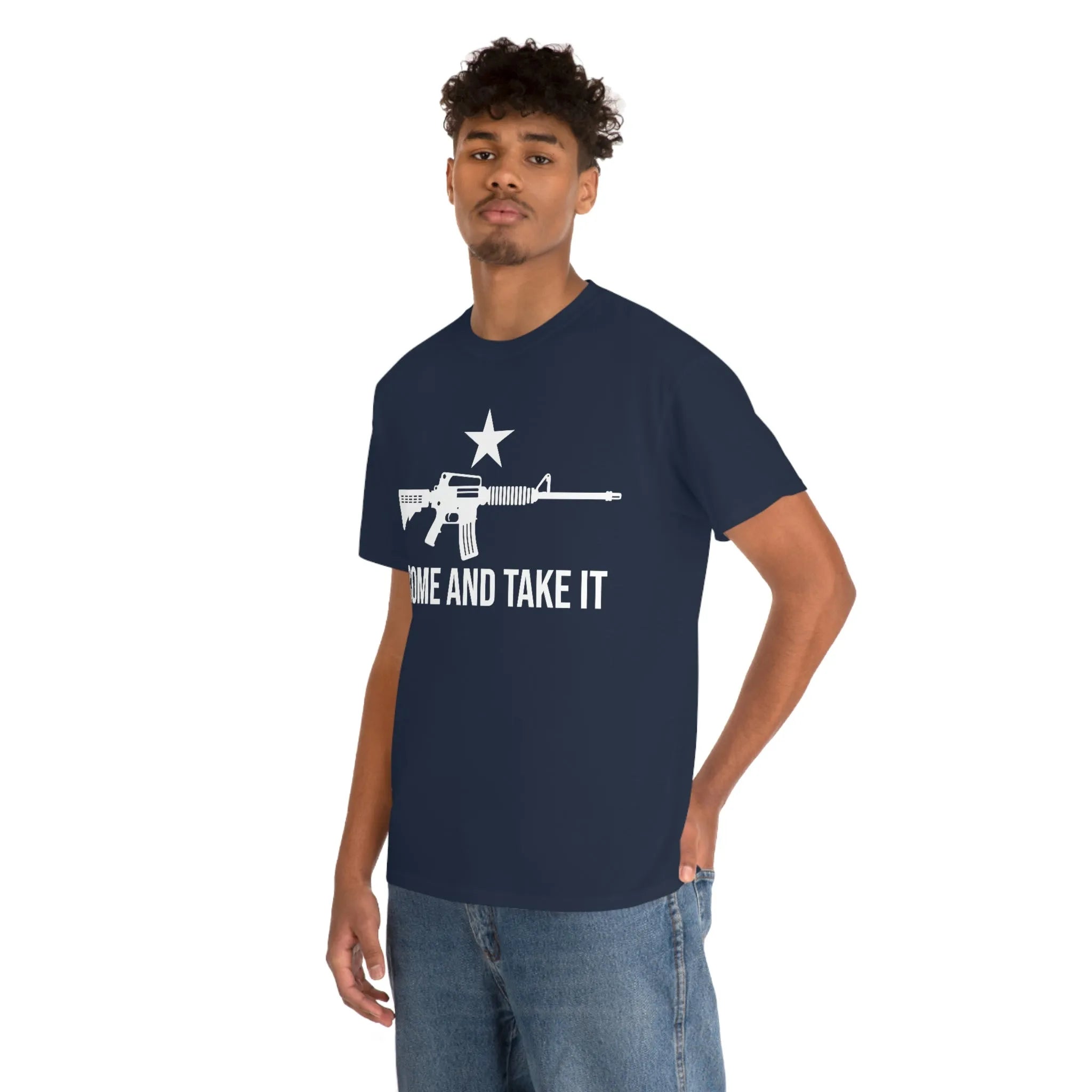 Walton & Johnson: Come and Take It AR15 Chad T-Shirt - 4LibertyShop.com