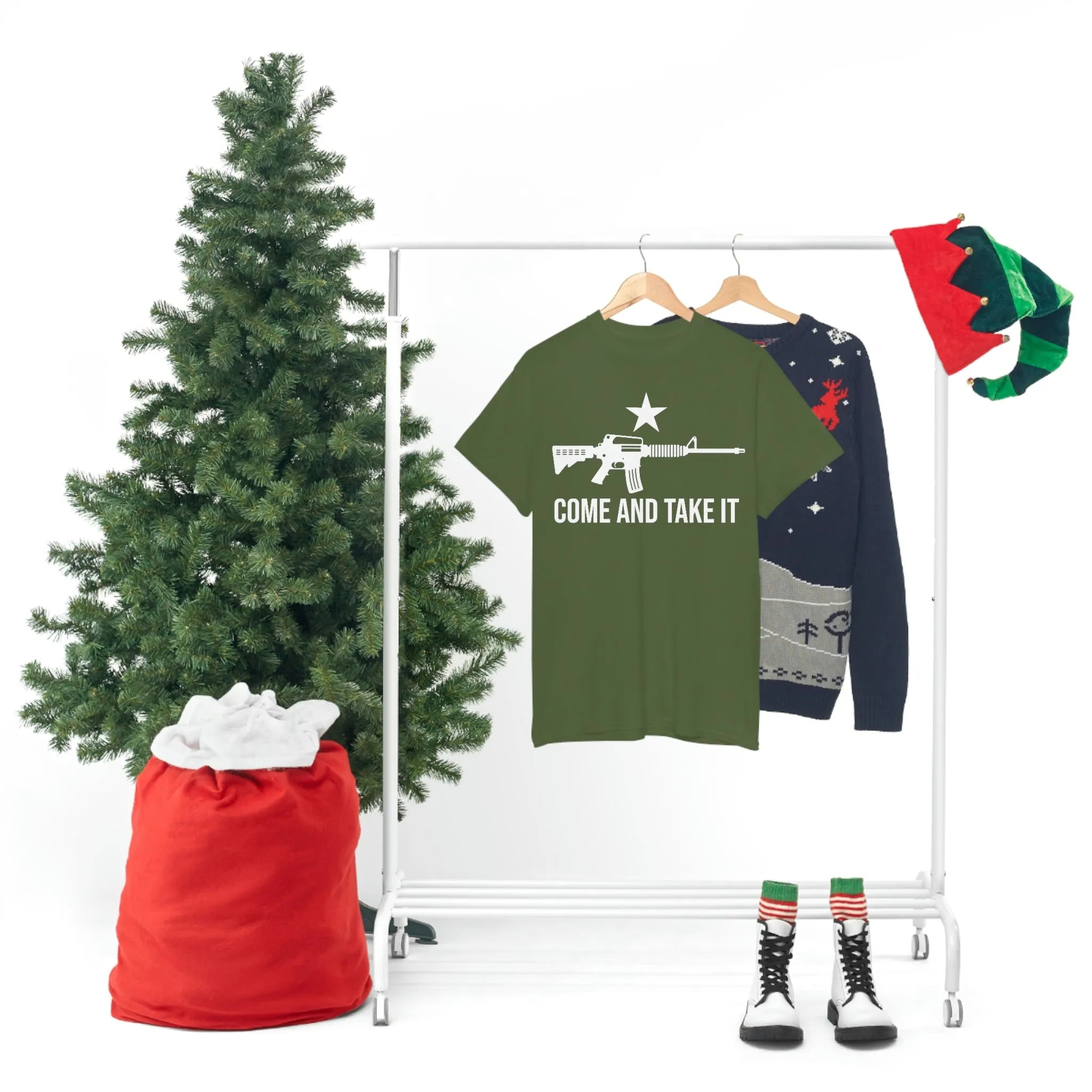 Walton & Johnson: Come and Take It AR15 Chad T-Shirt - 4LibertyShop.com
