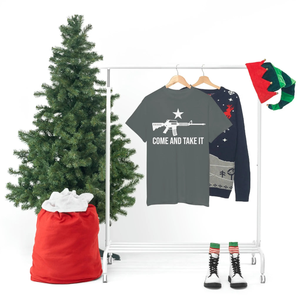 Walton & Johnson: Come and Take It AR15 Chad T-Shirt - 4LibertyShop.com