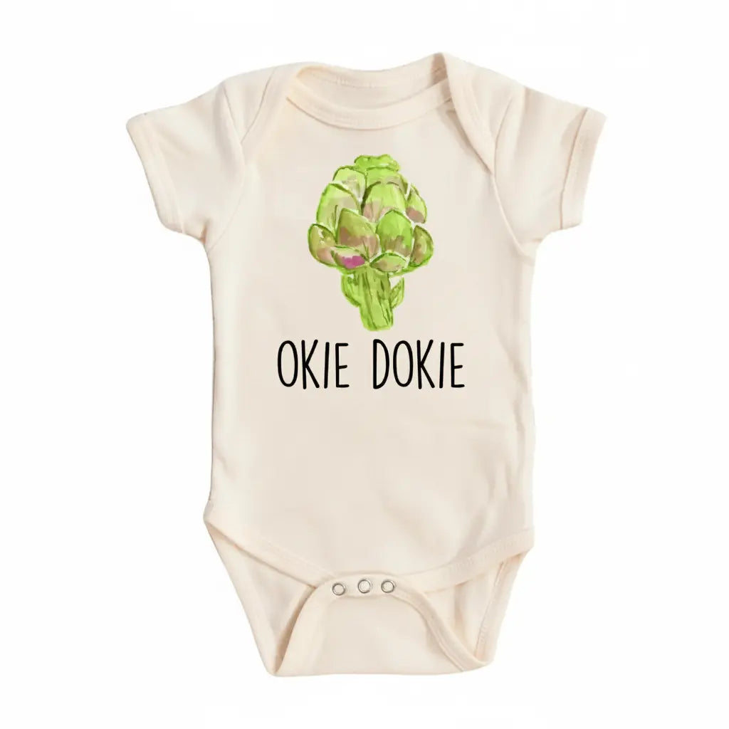 Artichoke Okie Newborn Baby Onesie® Bodysuit