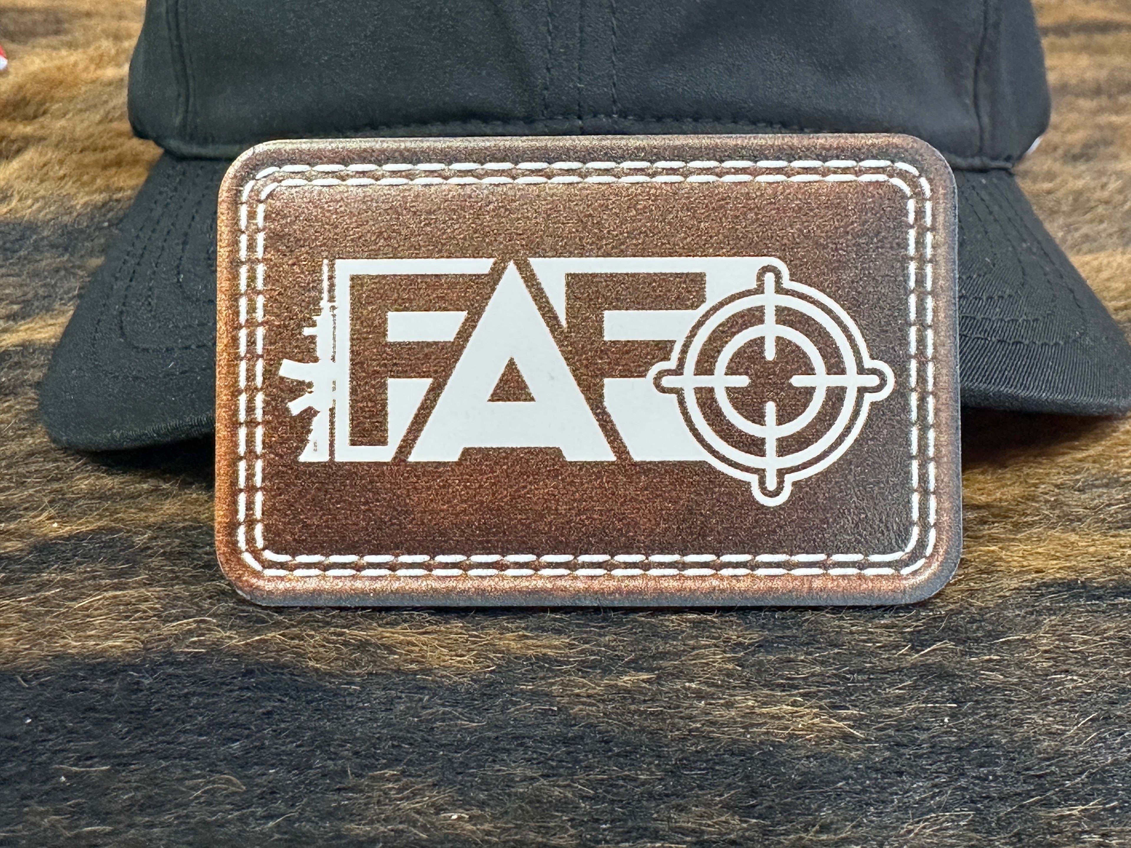 FAFO UV Printed Hat Patch