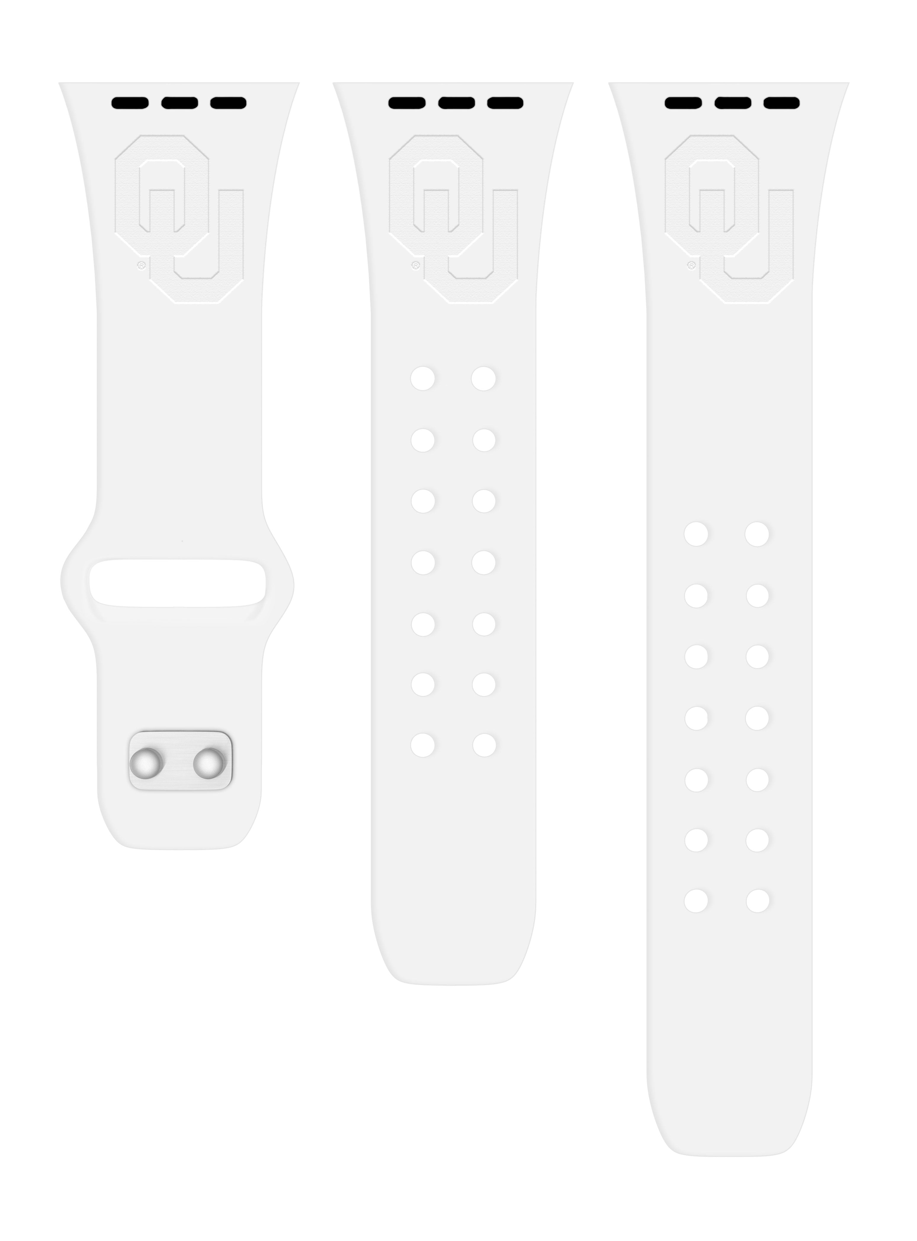 Oklahoma Sooners Engraved Apple Watch Band