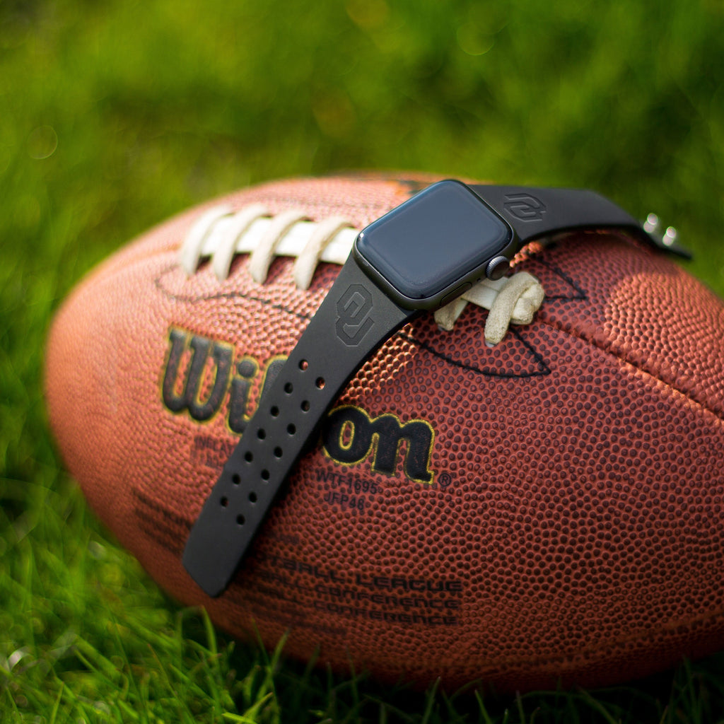 Oklahoma Sooners Engraved Apple Watch Band