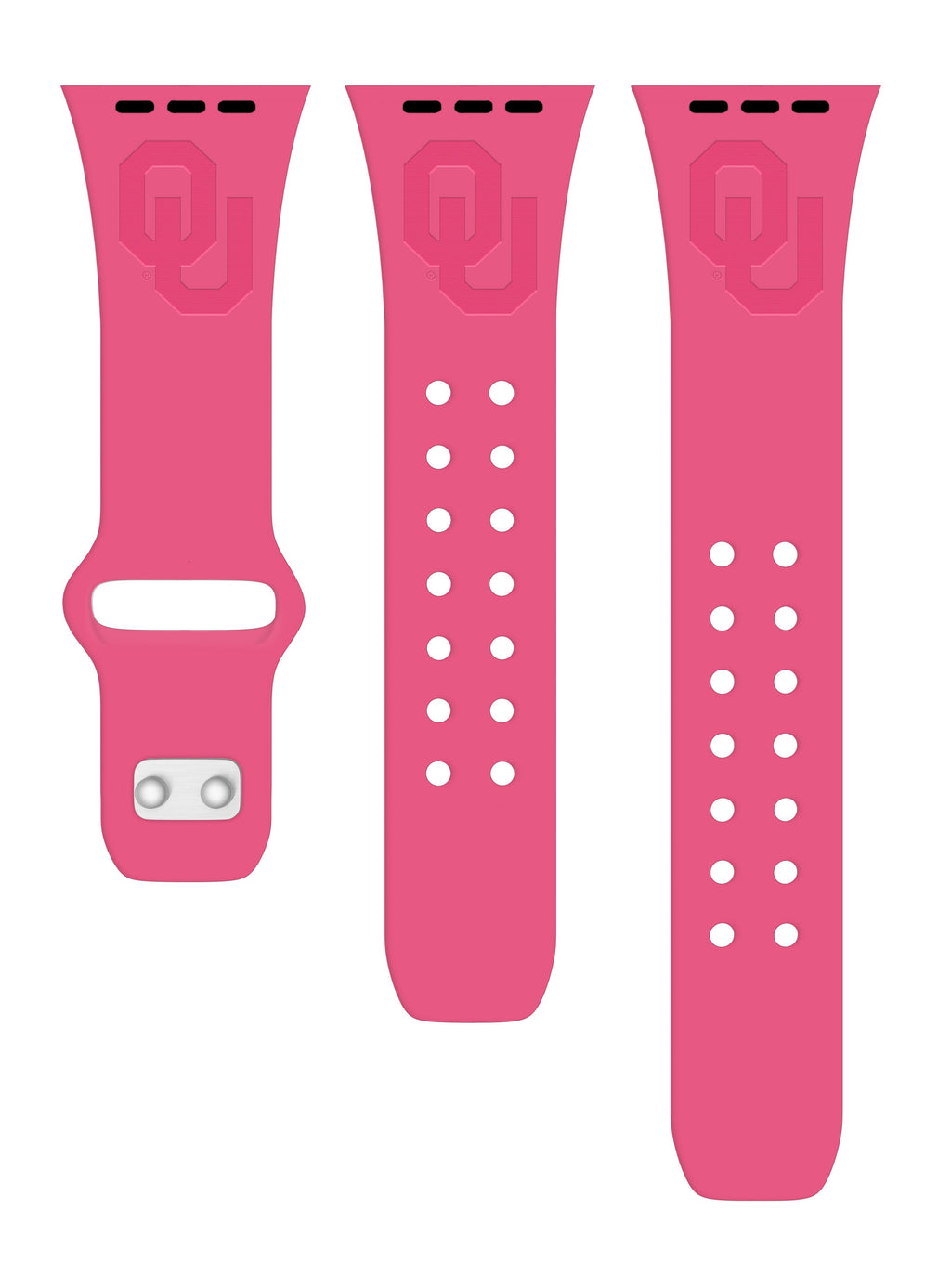 Oklahoma Sooners Engraved Apple Watch Band