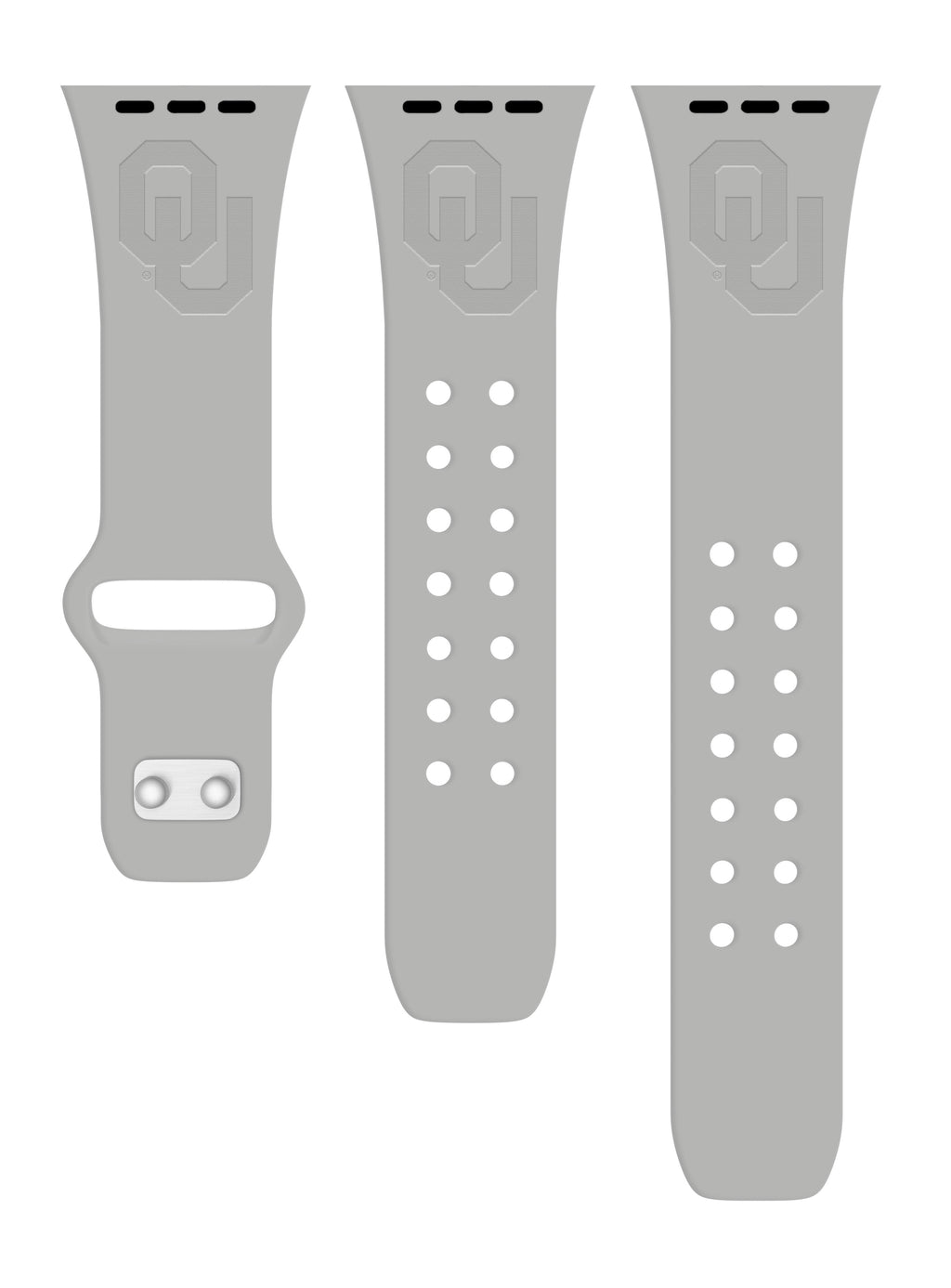 Oklahoma Sooners Engraved Apple Watch Band