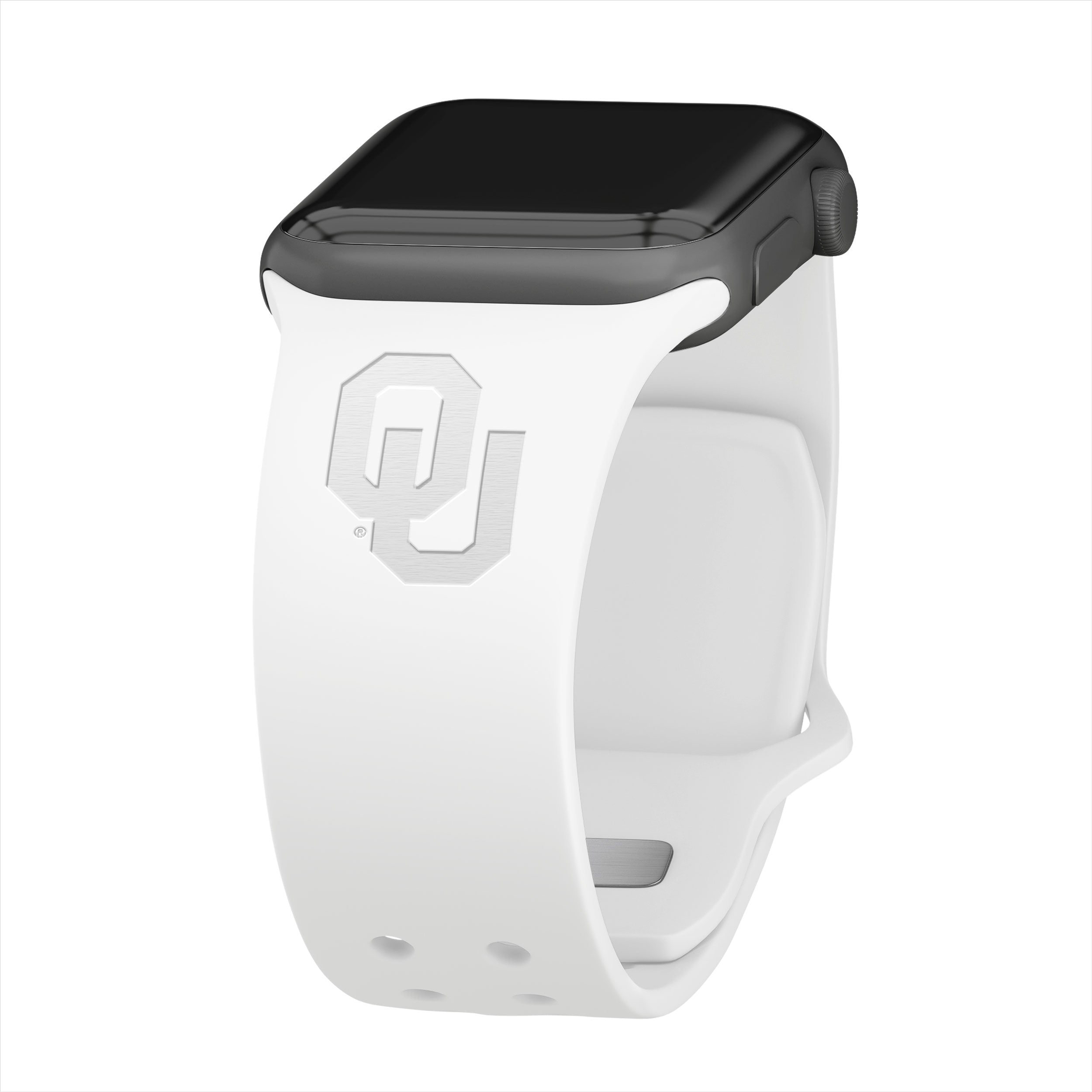 Oklahoma Sooners Engraved Apple Watch Band