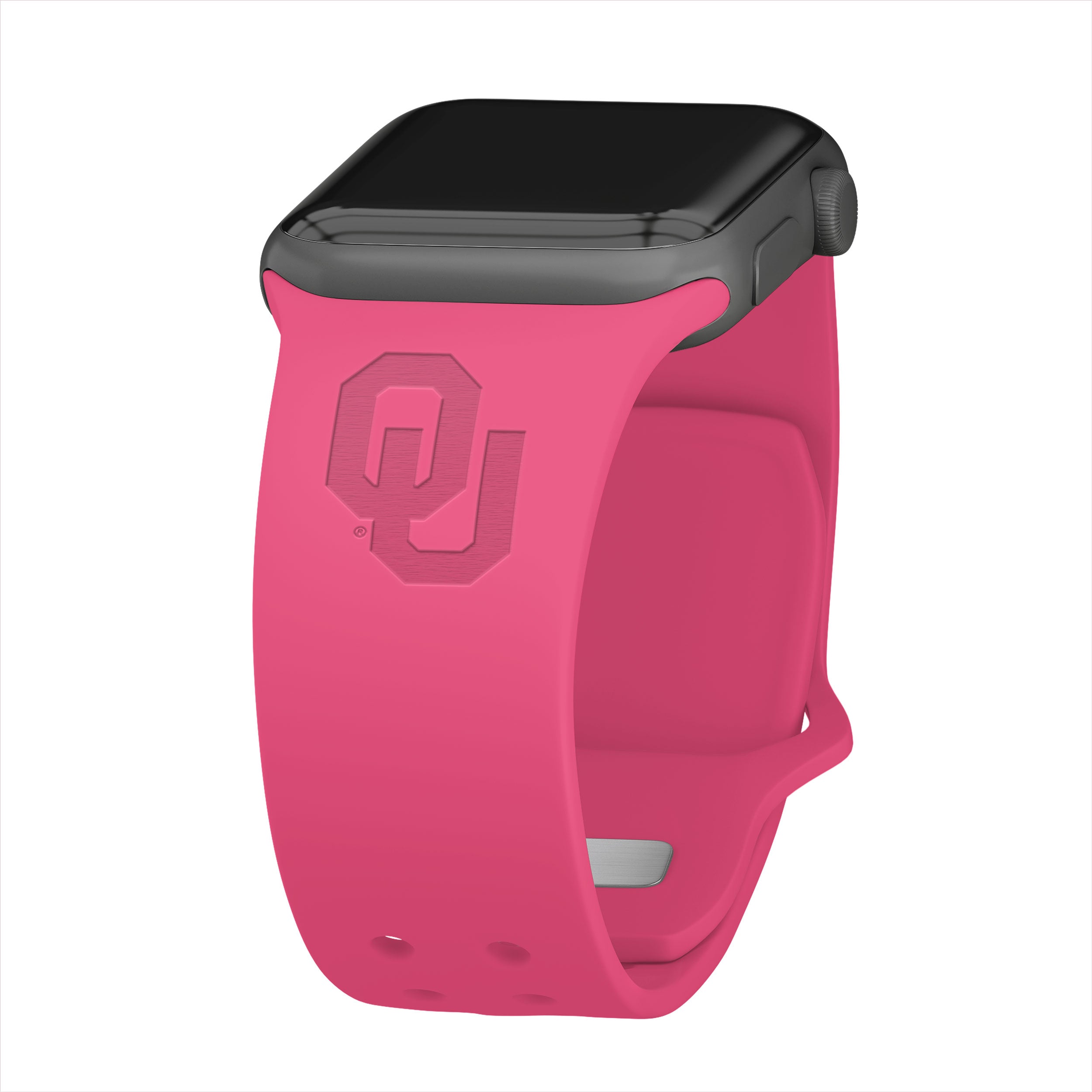 Oklahoma Sooners Engraved Apple Watch Band