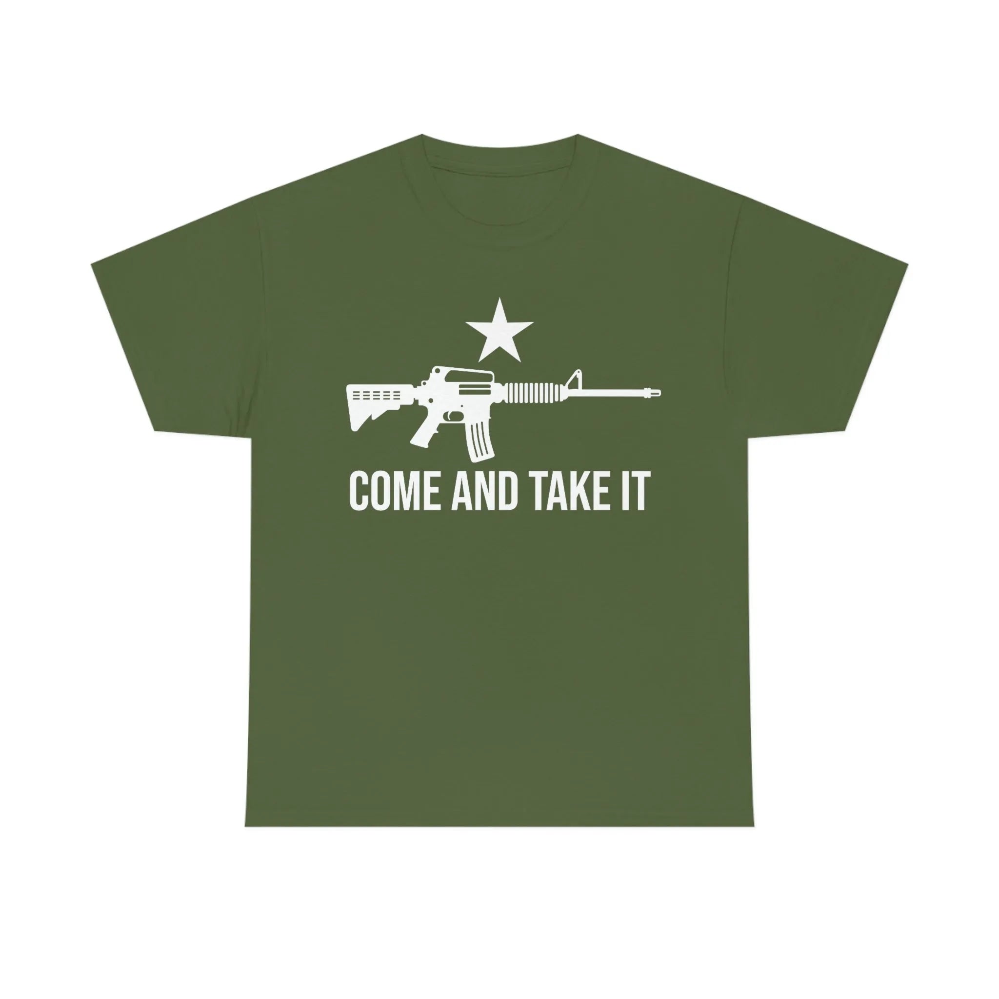 Walton & Johnson: Come and Take It AR15 Chad T-Shirt - 4LibertyShop.com