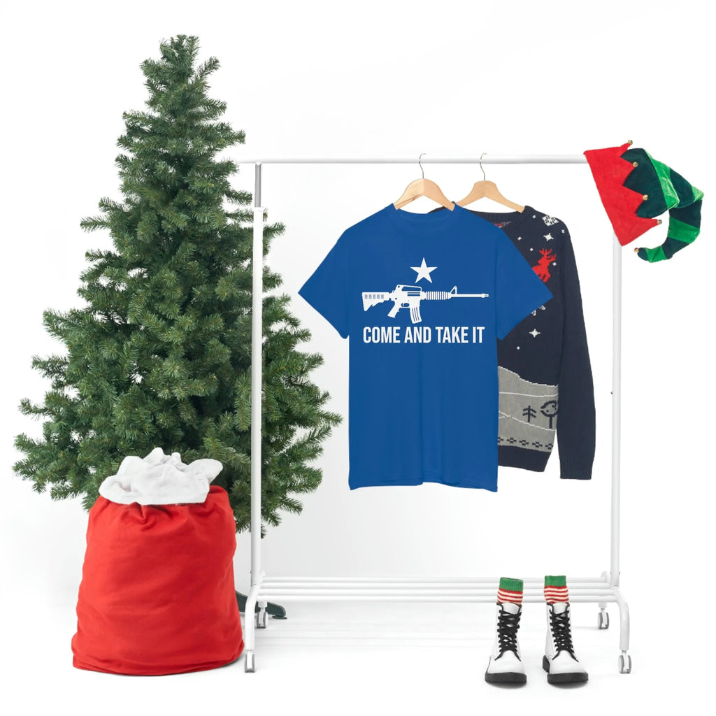 Walton & Johnson: Come and Take It AR15 Chad T-Shirt - 4LibertyShop.com