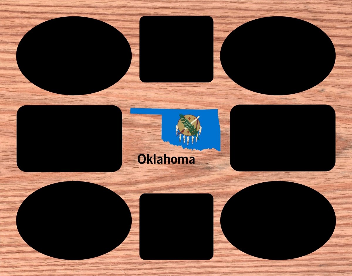 Oklahoma Picture Frame